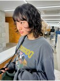 ボブウルフ ウルフパーマ フェイスレイヤー レイヤー