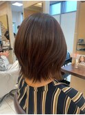 髪質改善/顔周りレイヤーカット/グレージュ[千葉/千葉駅]