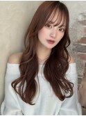 20代30代大人かわいいロングヘア★レイヤーカット