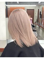 ニコ トウキョウ 渋谷(nico TOKYO)&nbsp;ミルクティーベージュダブルカラーハイトーン韓国レイヤー