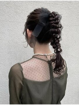 グルス(GruS) #お呼ばれヘアアレンジ #ヘアセット