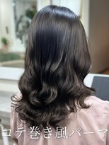 アミー 銀座(Ammy)&nbsp;#韓国風パーマ #コテ巻き風パーマ #韓国ヘア#韓国レイヤー