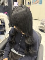 ヘアーデザイン ジェルム(Hair Design germe)&nbsp;オフブラックカラー  MAYUKO