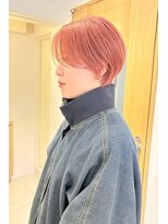 ヘアドゥ 千葉中央店(hair do)&nbsp;ダブルカラーピンクショート