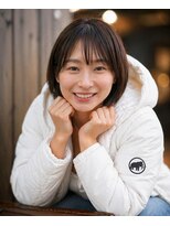 バポス ヘアサロン (BAPOS Hair Salon)&nbsp;丸みのあるボブマッシュ
