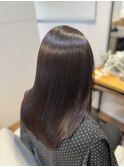 ココアブラウン×髪質改善