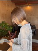 あごラインボブ