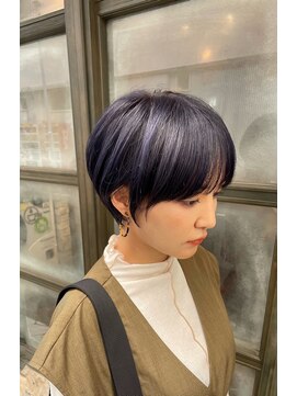 スカイ 上野(Sky) 艶カラー×髪質改善トリートメントの軽やかボブ