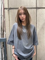 エヴァン(HEVIN)&nbsp;レイヤーカット　顔まわりカット　髪質改善