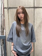 エヴァン(HEVIN)&nbsp;レイヤーカット　顔まわりカット　髪質改善