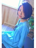 #belle chambre#ロングバングのかきあげボブ☆