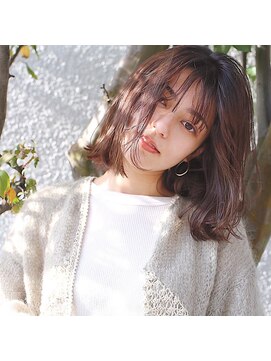 ヘア ヴィルゴ 吉祥寺(hair Virgo) 【Virgo吉祥寺】ナチュラルボブ × ショコラブラウン