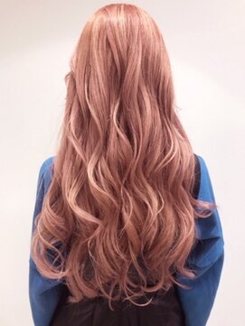 アッシュ 高円寺店(Ash) 【ブリーチ×イルミナカラー】コーラルピンク