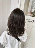 ラベンダー×外はね