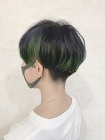 シェリッシュ ノース(Sheriche North)&nbsp;ディープブルー×ライトグリーン【ブリーチ1回】