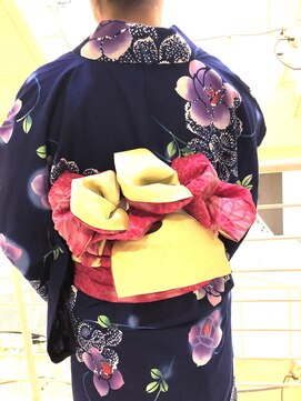 ヘアメイク ジェイエム 浴衣