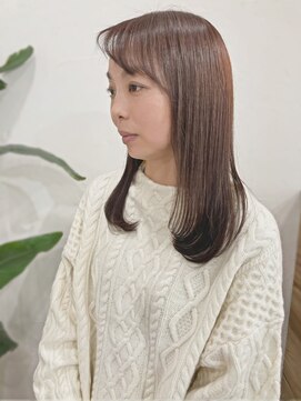 アリウス(ALIUS by posh) 【ALIUS 池袋 小川】大人ベージュ×ロング