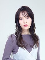 ユニックス イオンモール北戸田店(UNIX)&nbsp;大人可愛いナチュラルロング[アッシュブラック]◎30代40代50代