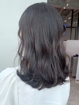 アイティーバイアルバム 下北沢店(IT by ALBUM) ダークグレー_ショコラベージュボブルフベビーバング_ba340871