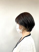 トップヘアー 玉島店(TOP HAIR)&nbsp;《TOPHAIR 玉島店/ ぱん》ショートボブ×アッシュブラウン