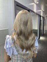ゲーム 原宿店(GAME)&nbsp;ブロンドベージュ/ダブルカラー/ケアブリーチ/髪質改善/原宿