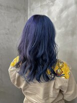 ドレスヘア(DRESS HAIR) ツートンカラー◎PURPLE  BLUE