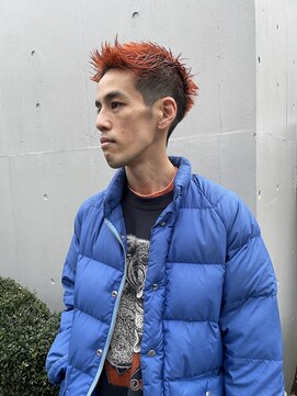 ビビト(bibito) bibito orange very short オレンジカラー ベリーショート