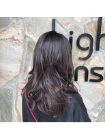 ナチュラルハイセンス 本店(natural high sense) コテ黒髪ナチュラル 似合わせカット/町屋駅