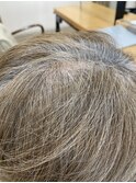 おしゃれ染めで白髪活かし