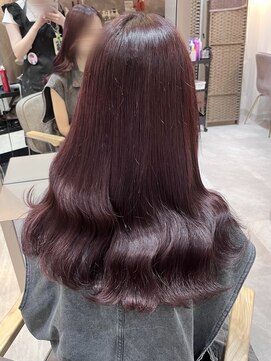 ラビス 浦和(Lovis) デザインカラー/レイヤーカット/ウェットヘア/夏のヘアアレンジ