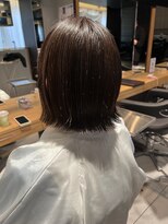 リー 京橋(Lee) 今里☆バッサリカットして暗めのブラウンに☆