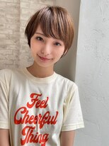 アンバー 池袋(amber)&nbsp;ミルクティーベージュ/髪質改善/ハンサムショート[池袋駅]