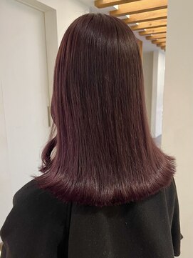 ローネス(LONESS) ブリーチなしでつくるピンクラベンダー【表参道/青山】