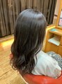 スリー(THREE) コテで巻きました♪