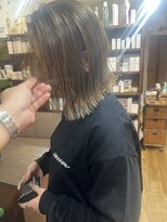 バンビ プライベート サロン(Bambi private salon) Bambi 切りっぱなし　カーキ