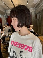 ハマモト&nbsp;ラフなボブスタイル