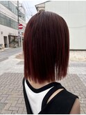 切りっぱなしボブ