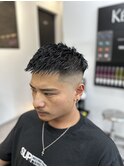 黒髪ツイスト