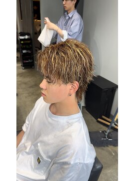 アストラ(ASTRA) ハイライト  ワンカラー  センターパート