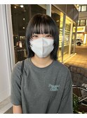 CAF FUKO マッシュウルフ/前髪/イメチェン/大阪/心斎橋