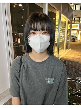 カフ(CAF) CAF FUKO マッシュウルフ/前髪/イメチェン/大阪/心斎橋