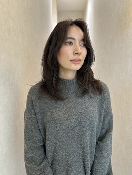 エムサロン 元総社(emusalon) 《Yachida》ラフなレイヤーとこっくりブラウン
