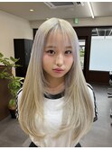 ブロンド×レイヤー