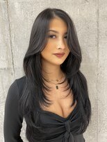 ジーナ 渋谷神南(Zina)&nbsp;【Kaede】ロングレイヤー/透明感カラー/レイヤーカット