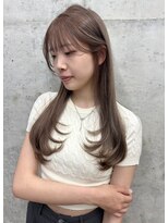 ヌエン 渋谷(NU/EN)&nbsp;ミルクティーブラウン×ローレイヤー