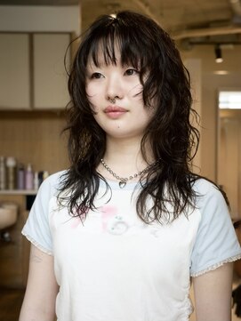 ネロ ヘアサロン ネイビー 渋谷(NERO HAIRSALON NAVY) 【田中春佳】シャギーレイヤー ×  パーマ レイヤーカット