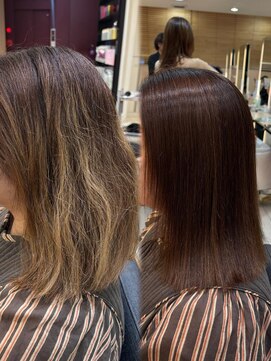 フェイス 伊勢原(FACE。) プレミアム髪質改善／ダメージレス縮毛矯正