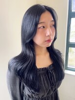 ニュイ 高槻 阪急茨木店(nui)&nbsp;ミディアムヘア/暗めカラー/グランマッシュ/茨木