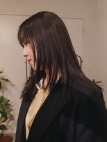 ピュー(Piu-)&nbsp;【レイヤーカット/星亘祐】艶カラー/イルミナカラー