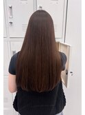 髪質改善　中性ストレート/ツヤツヤロングヘア
